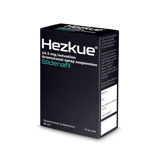 Hezkue / Sildenafil Spray medication packs